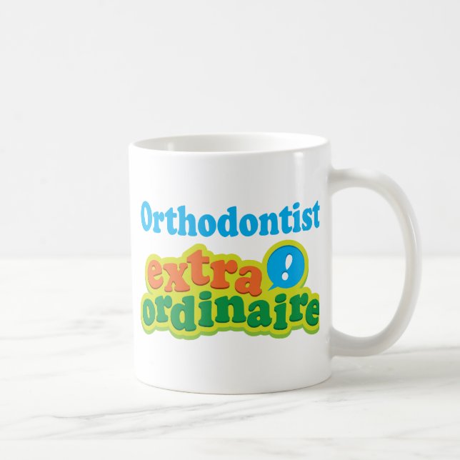 Orthodontist Extraordinaire Gift Idea Coffee Mug (Right)