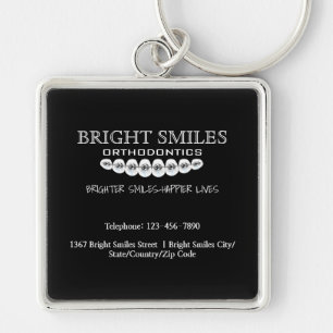 Orthodontist Orthodontic Care Promo Keychain