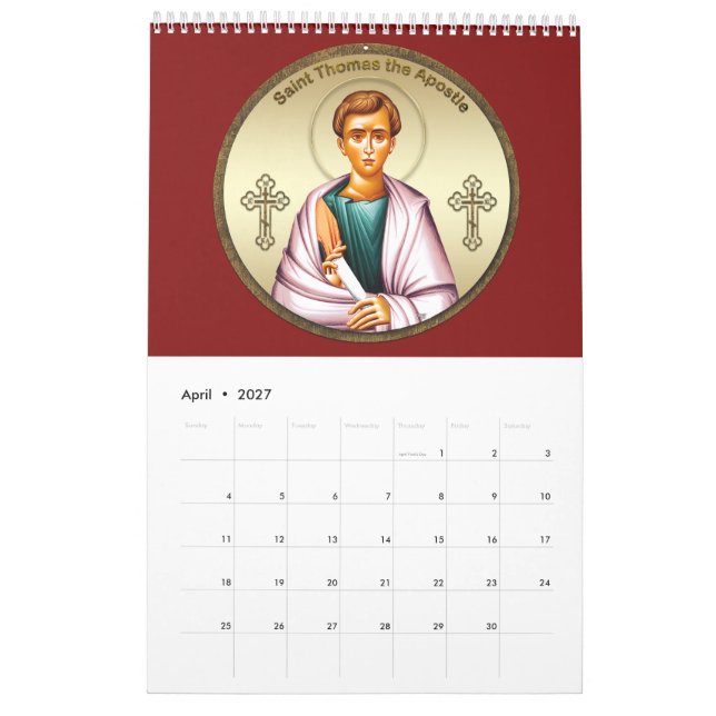 Orthodox calendar 2025 (Apr 2027)