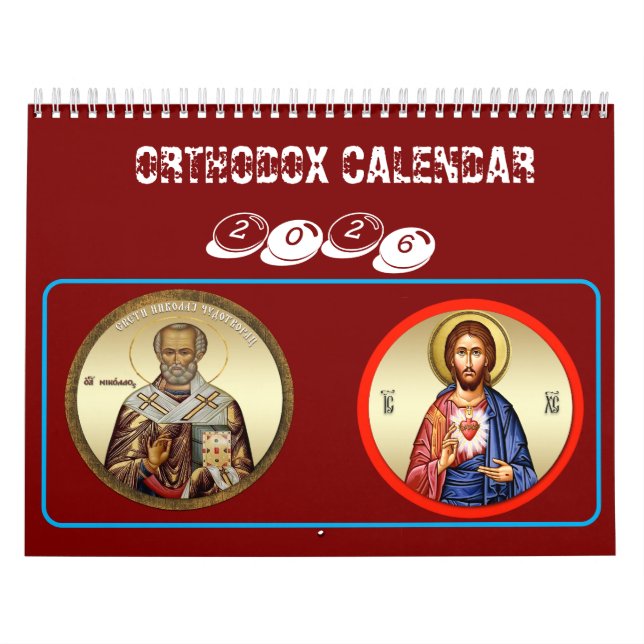 Orthodox calendar 2025 (Cover)