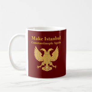 Orthodox Christian Byzantium Cross Art Coffee Mug