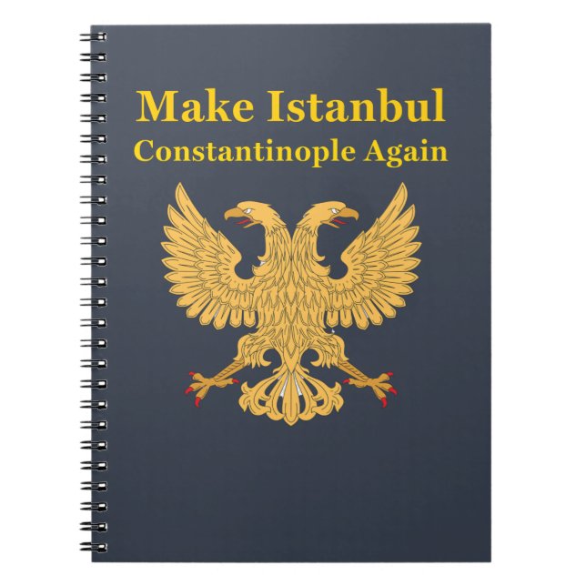 Orthodox Christian Byzantium Gift Notebook (Front)