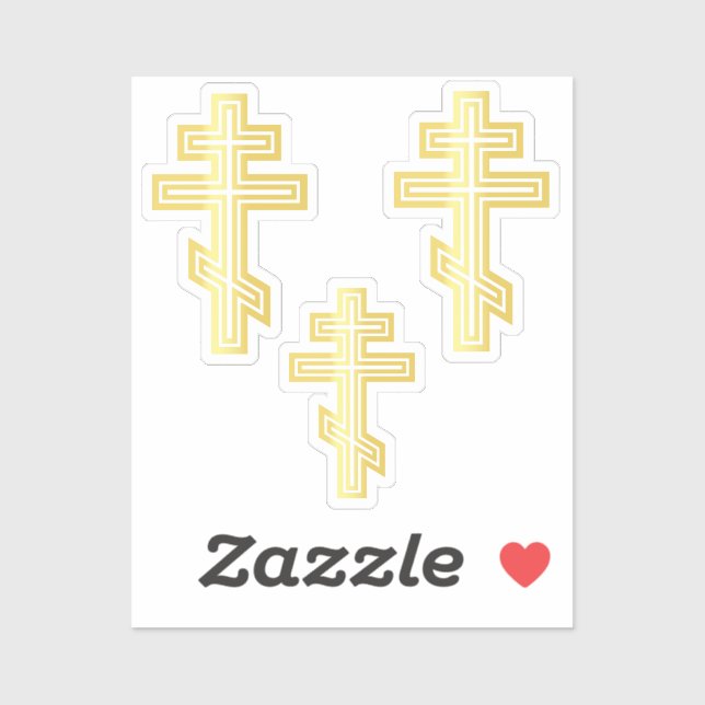 Orthodox Christian Cross (Sheet)