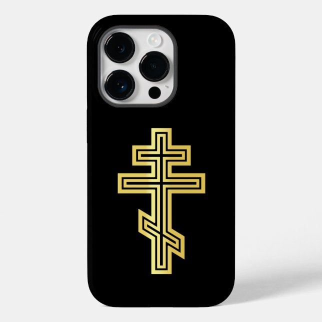 Orthodox Christian Cross Case-Mate iPhone Case (Back)