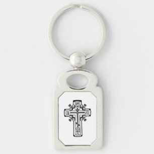 Orthodox Christian cross Key Ring