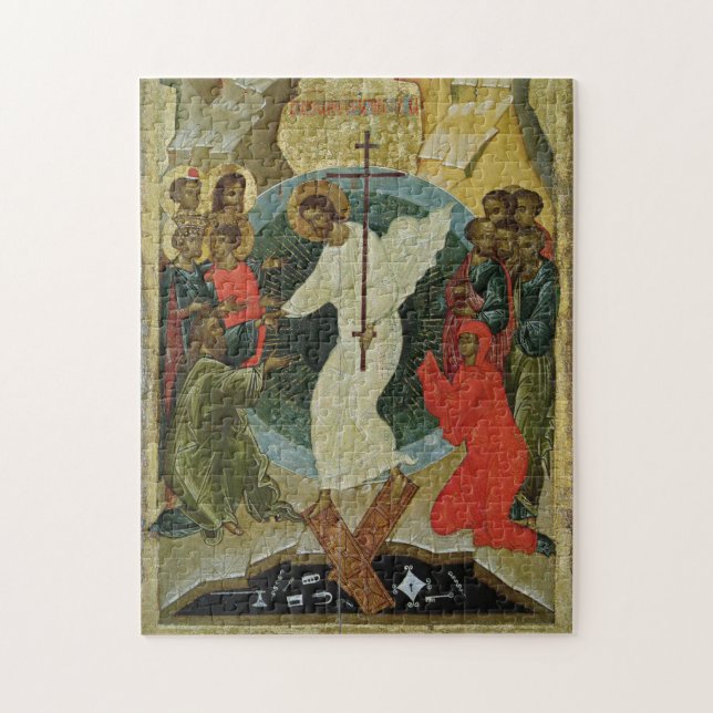 Orthodox Christian Pascha Icon Jigsaw Puzzle (Vertical)