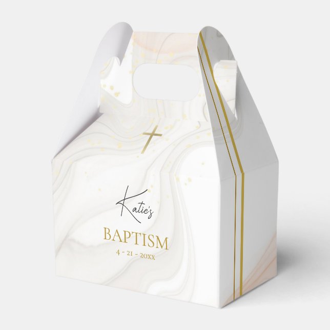 Orthodox Christian Waters of Light Baptism Favour  Favour Box (Front Side)