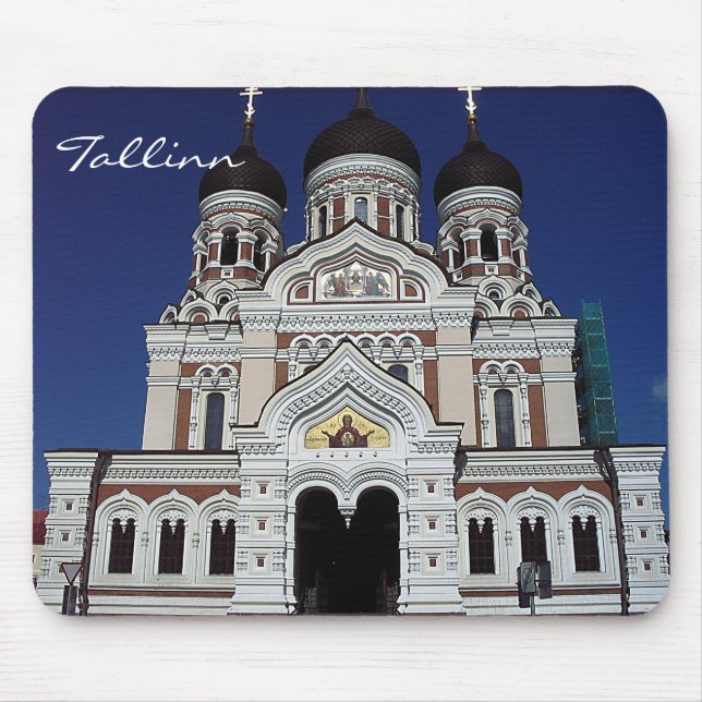 Orthodox Church in Tallinn Mouse Pad (Front)