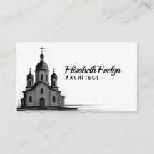 Orthodox Church Sketch on White Background