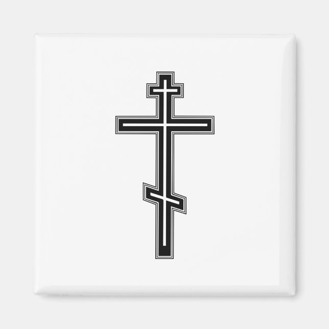 Orthodox cross magnet (Front)