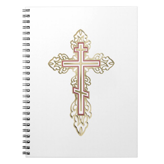 Orthodox cross notebook (Front)