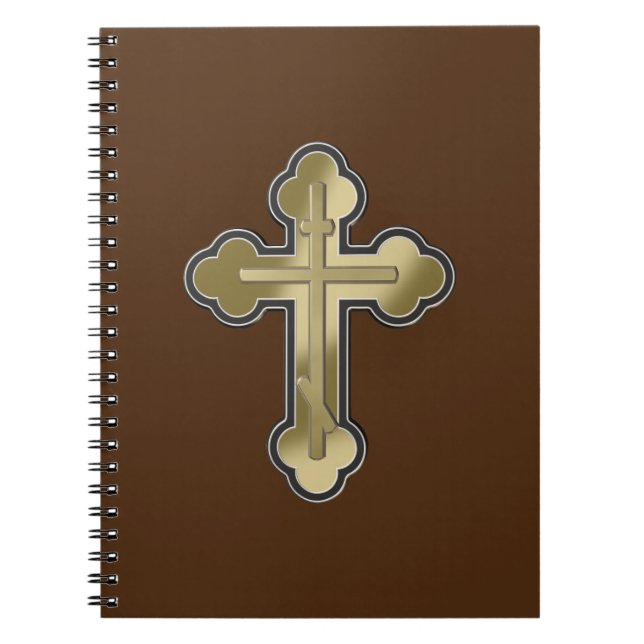 Orthodox cross notebook (Front)