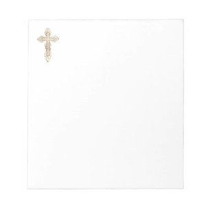 Orthodox cross notepad