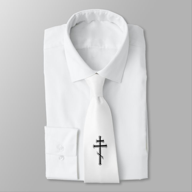 Orthodox cross tie (Tied)