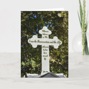 Orthodox Greek Cross Holiday Card