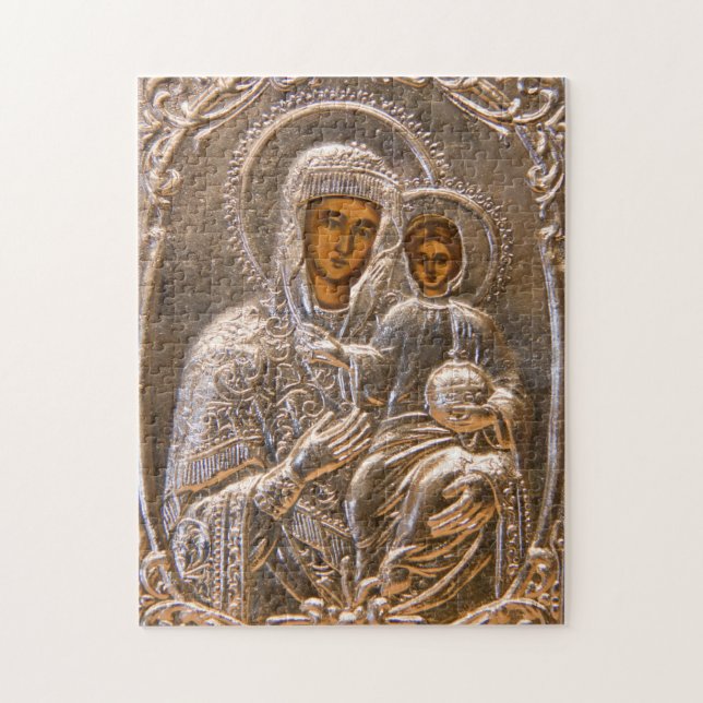 Orthodox icon jigsaw puzzle (Vertical)