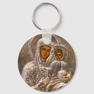 Orthodox icon key ring