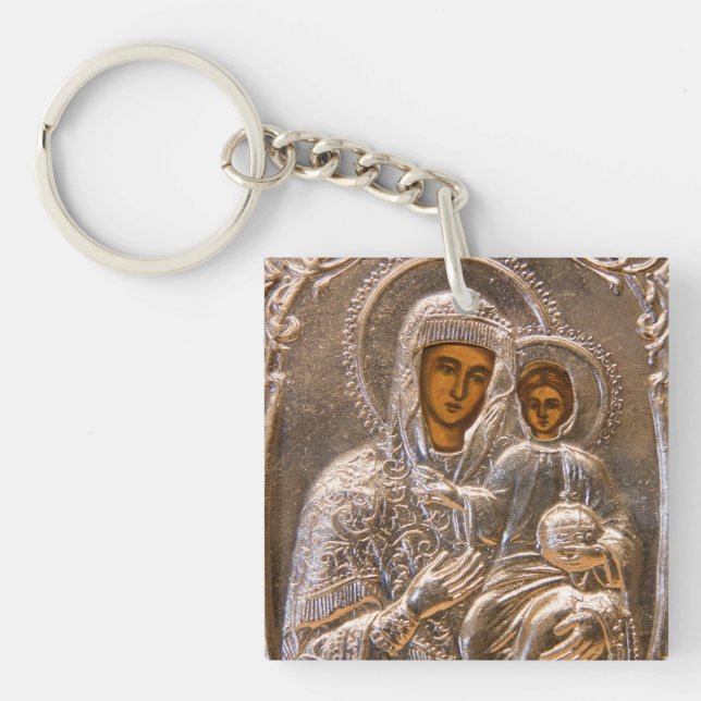 Orthodox icon key ring (Front)
