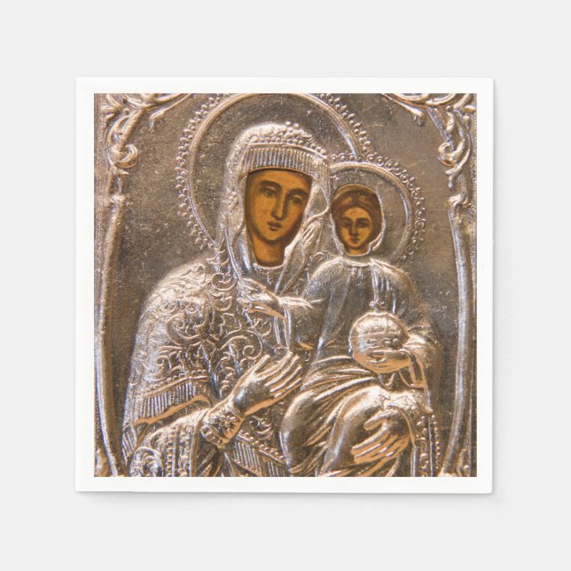 Orthodox icon napkin (Front)