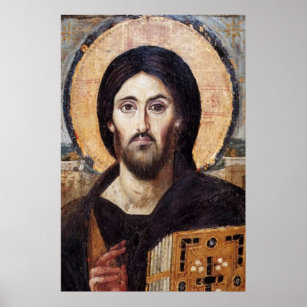 Orthodox icon of our Saviour Jesus Christ Poster