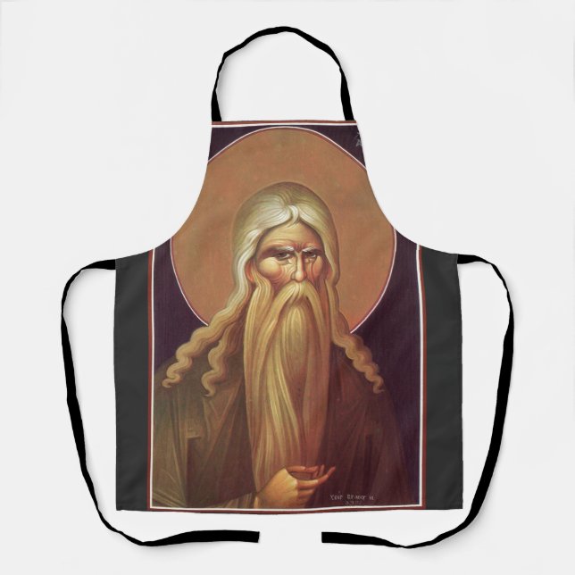 Orthodox Icon of Patriarch Abraham Apron (Front)