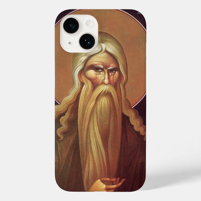 Orthodox Icon of Patriarch Abraham Case-Mate iPhone Case (Back)