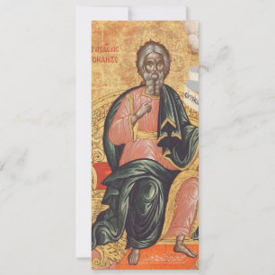 Orthodox Icon of Saint Andrew the Apostle  Invitation