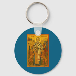 Orthodox Icon Of St Ignatius Of Antioch  Key Ring