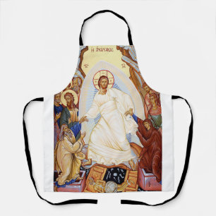 Orthodox Icon of the Anastasis Resurrection Apron