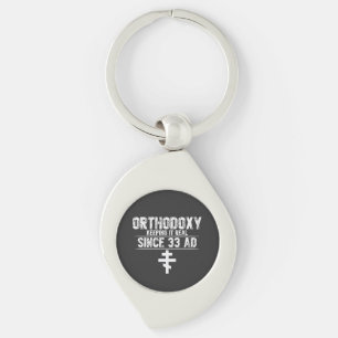 Orthodox l Cross l Funny Saying, Key Ring