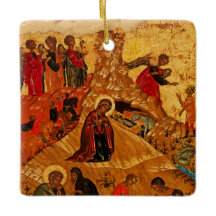Orthodox Nativity Icon Ornament