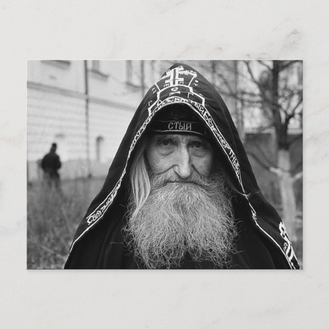 Orthodox Schema Monk Postcard (Front)