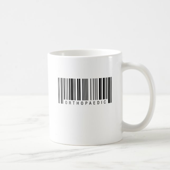 Orthopaedic Barcode Coffee Mug (Right)