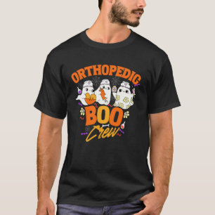 Orthopaedic Boo Crew Funny Ortho Squad Halloween N T-Shirt