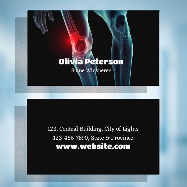 Orthopaedic Business Card (Creator Uploaded)