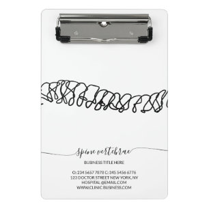 Orthopaedic Chiropractic Testimonial Mini Clipboard