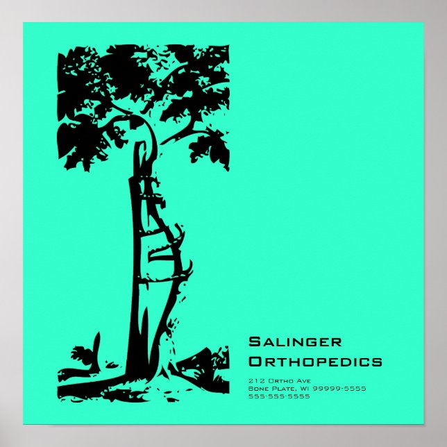 Orthopaedic Crooked Tree Poster (Front)