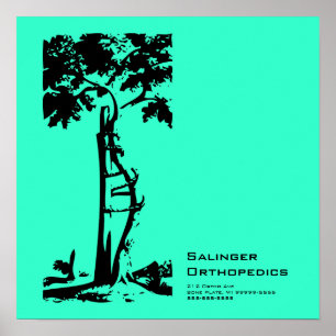 Orthopaedic Crooked Tree Poster