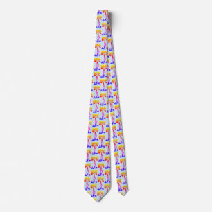 Orthopaedic Crooked Tree Rainbow Gradient Tie