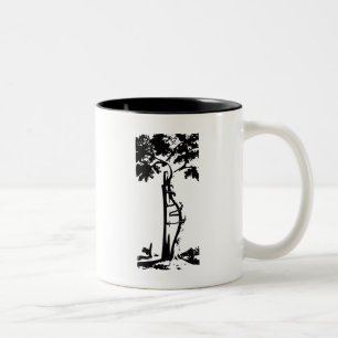 Orthopaedic Crooked Tree Two-Tone Coffee Mug