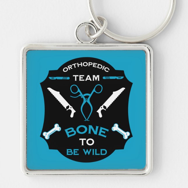 Orthopaedic Hospital Team Key Ring (Front)
