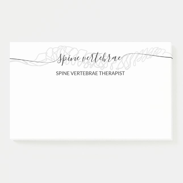 Orthopaedic Massage Therapist Post-it Notes (Front)