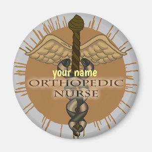 Orthopaedic Nurse Caduceus magnet 