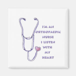 Orthopaedic Nurse Heart  Magnet