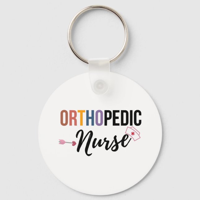 Orthopaedic Nurse Key Ring (Front)