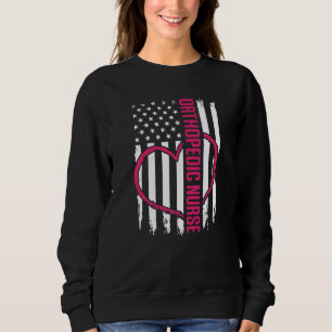 Orthopaedic Nurse Ortho Nursing Rn Premium Sweatshirt