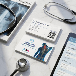 Orthopaedic Recovery Business   White Barcode Card