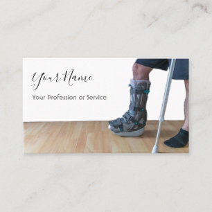 Orthopaedic supply and orthopaedic equipment business card