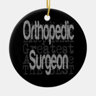Orthopaedic Surgeon Extraordinaire Ceramic Tree Decoration