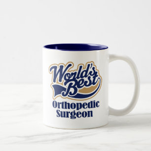 Orthopaedic Surgeon Gift Two-Tone Coffee Mug